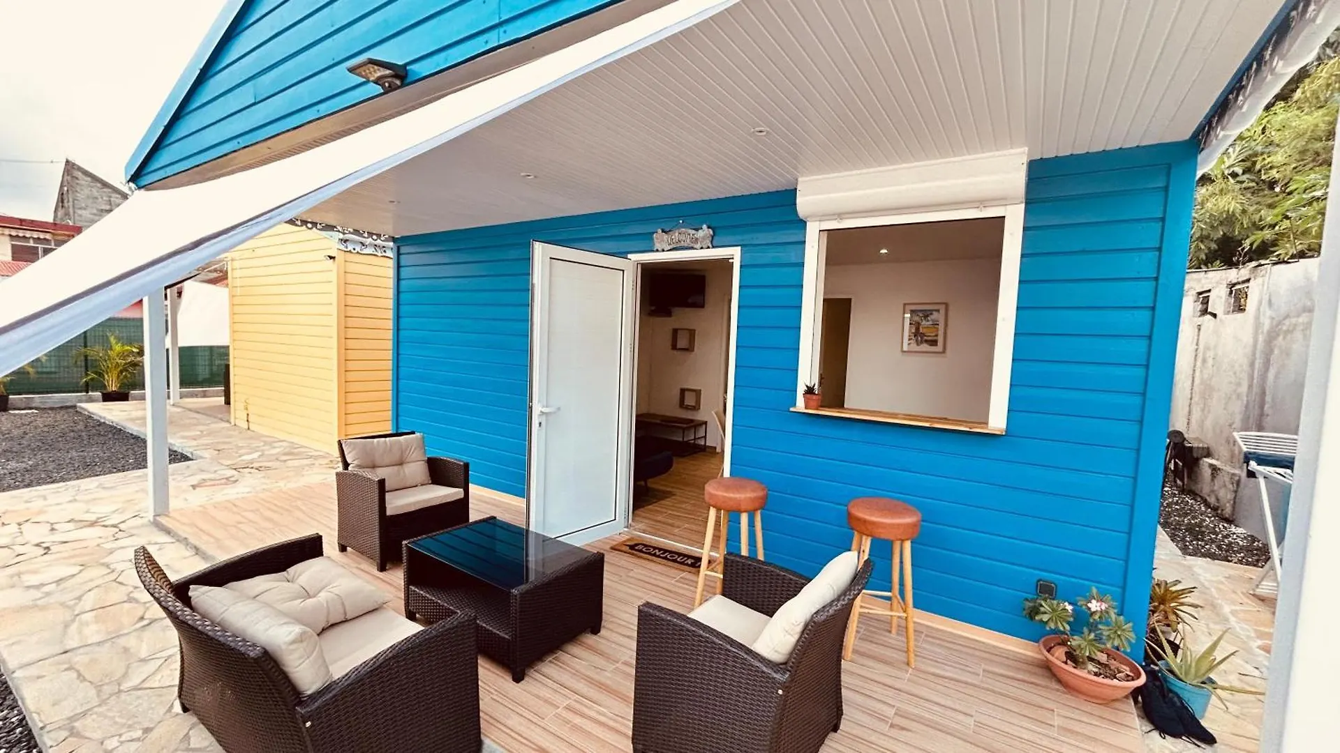 Maison T3 Bleue Ocean Sainte-Anne  Guadeloupe